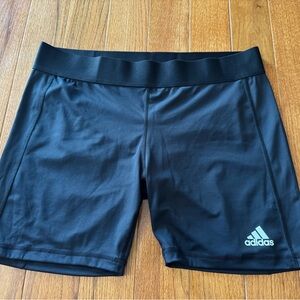 Adidas Techfit Volleyball Shorts - Black - Size XL 5" NWOT